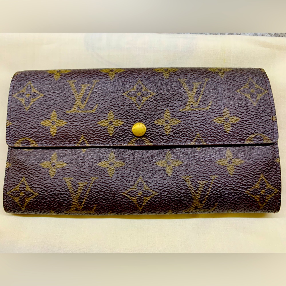 Louis Vuitton Brown Monogram Wallet